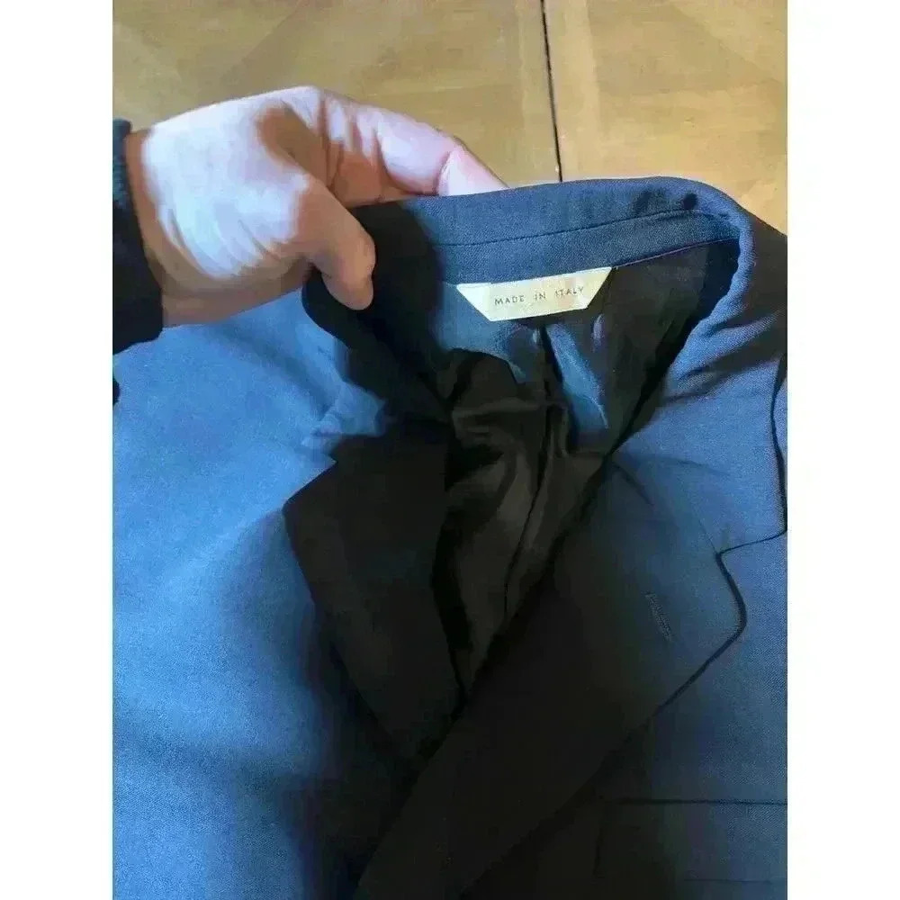 Donna Karan signature blazer made in Italy 100% wool size 44/38 mens blazer - Picture 6 of 12